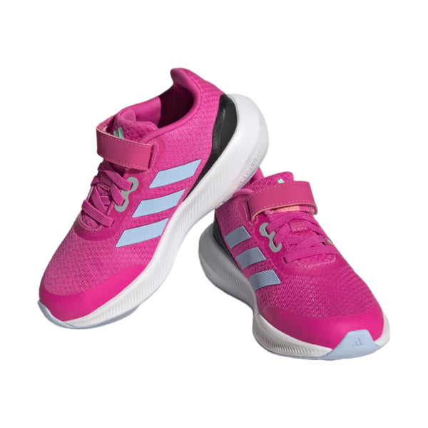 Adidas Run Falcon 3.0 Trainer Velcro Fuchsia/White/Black