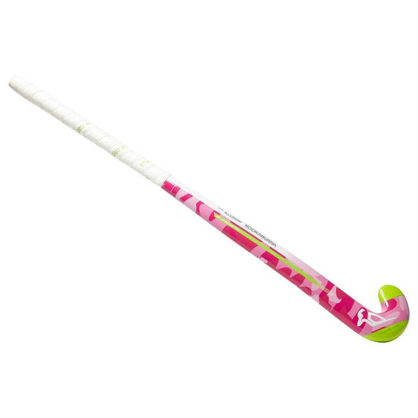 Crosse De Hockey Kookaburra Azalea – Bois, Rose/floral – 81,3 Cm – Idéale Pour Jeunes Débutants