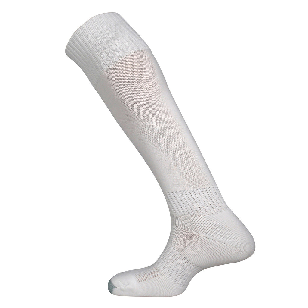 Plain White Football Socks