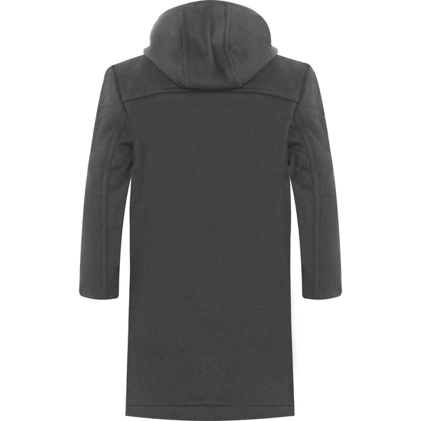 【SATIIIZ】Perrin Wool Over Duffle Coat Grey Duffle Coat