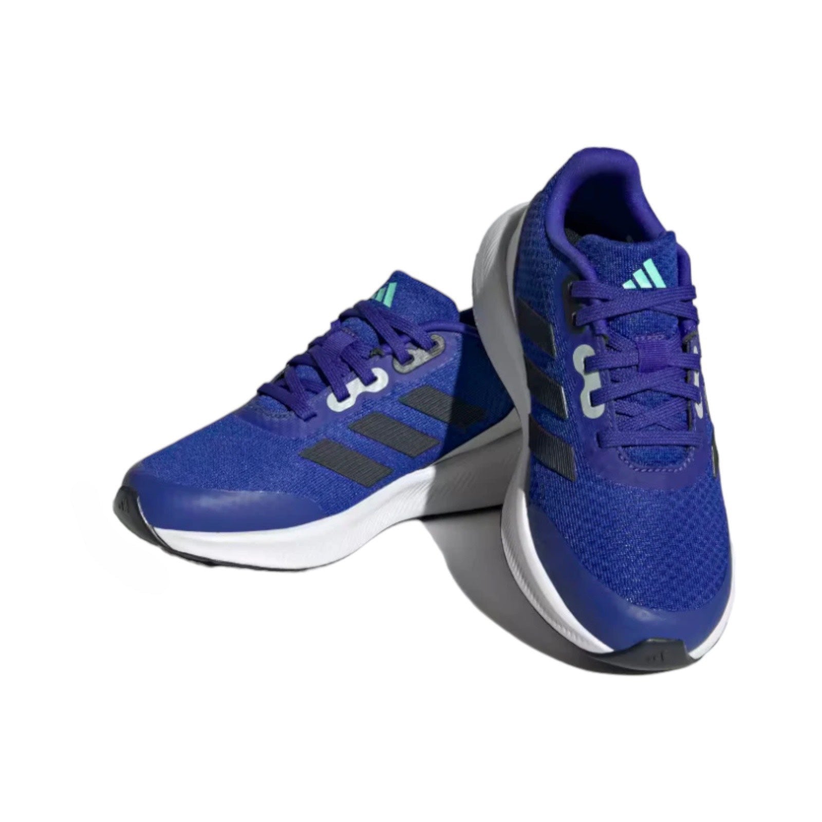 Adidas Run Falcon 3.0 Lace Shoes Blue/White/Black Adidas Run Falcon 3.0 Lace Shoes Blue/White/Black