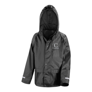 Channing Waterproof Black Rain Suit