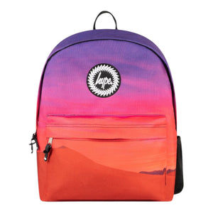 Hype Red Purple Sunset Dune Iconic Backpack