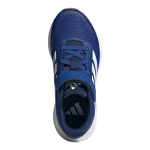 Adidas Run Falcon 5 Top Strap Kids Trainer Blue/White