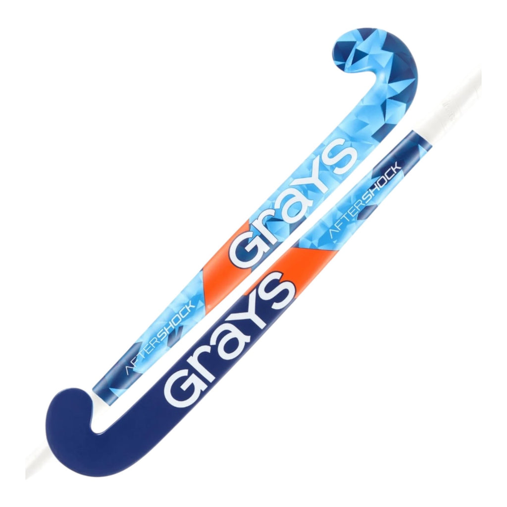 Grays Aftershock Ultrabow Junior Hockey Stick Blue