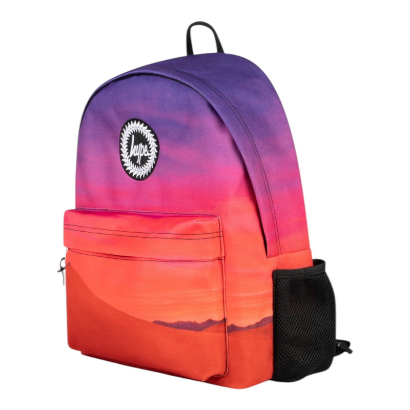 Hype Red Purple Sunset Dune Iconic Backpack