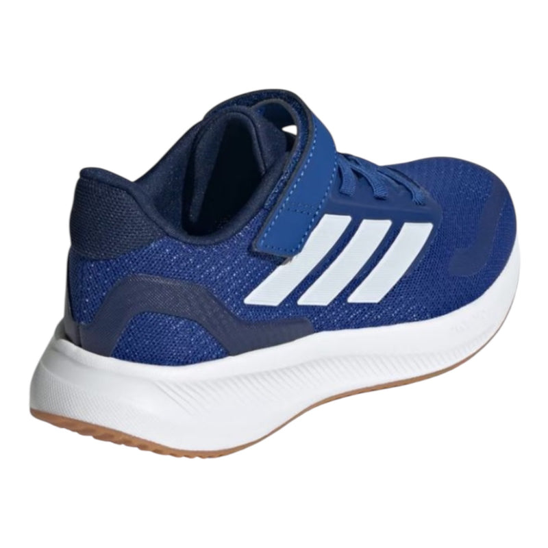 Adidas Run Falcon 5 Top Strap Kids Trainer Blue/White