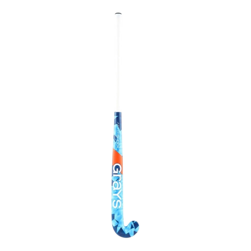 Grays Aftershock Ultrabow Junior Hockey Stick Blue