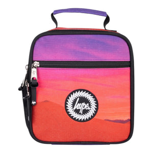 Hype Red Purple Sunset Dune Lunch Bag