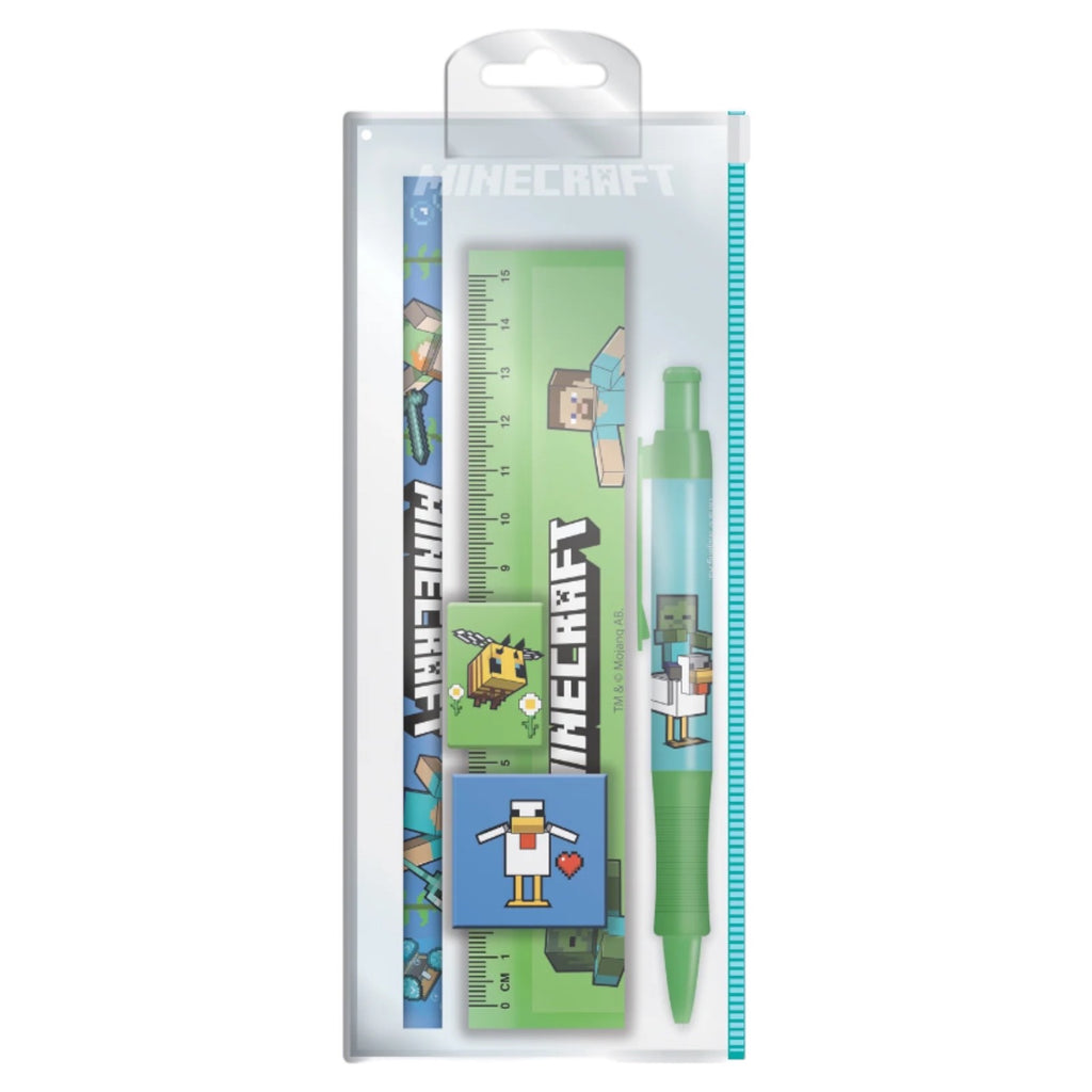 Minecraft Stationery Set