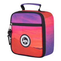 Hype Red Purple Sunset Dune Lunch Bag