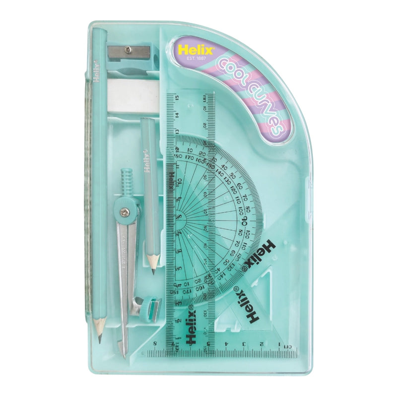 Helix Cool Curves Pastel Maths Set