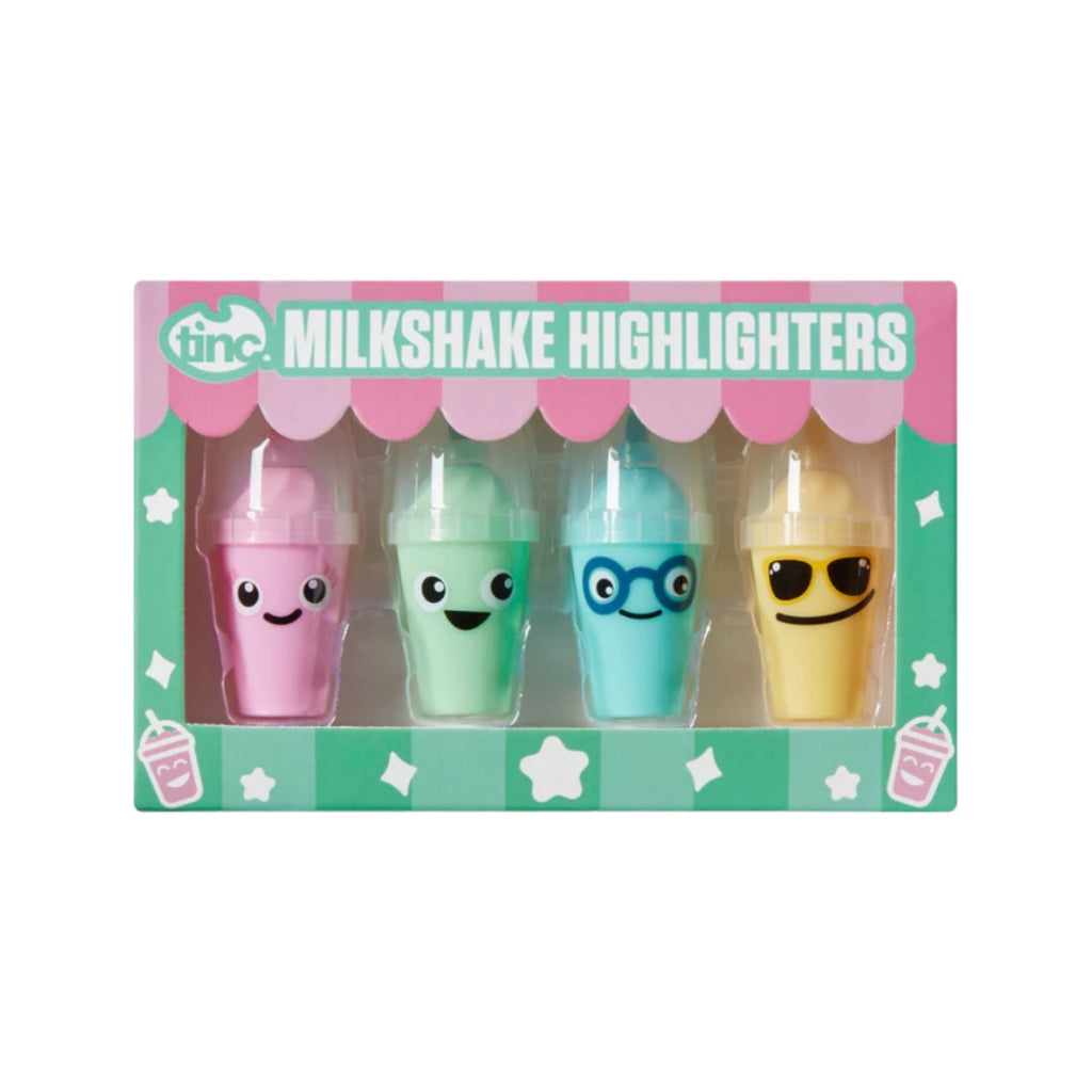 Milkshake Highlighters 4 Pack