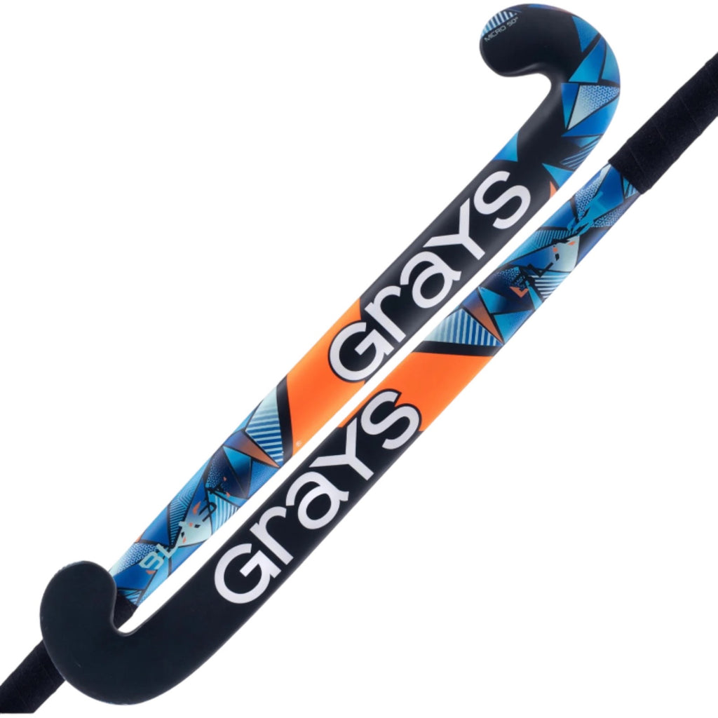 Grays Blast Ultrabow Junior Wooden Hockey Stick Navy