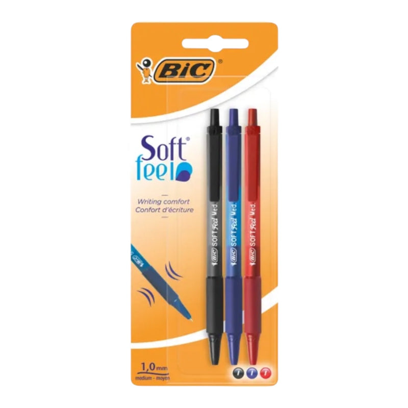 Bic Soft Feel Ballpoint Pens