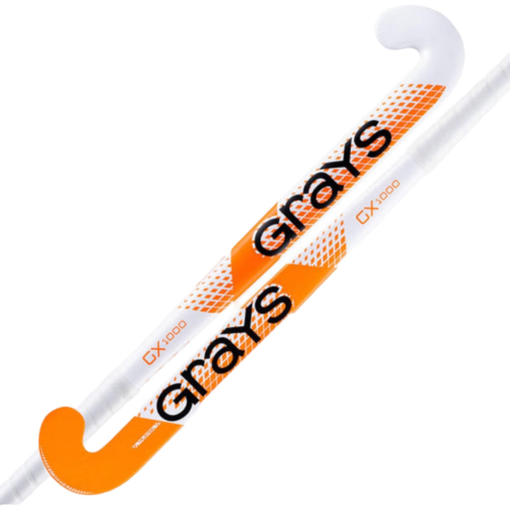 Grays GX1000 Hockey Stick White/Orange