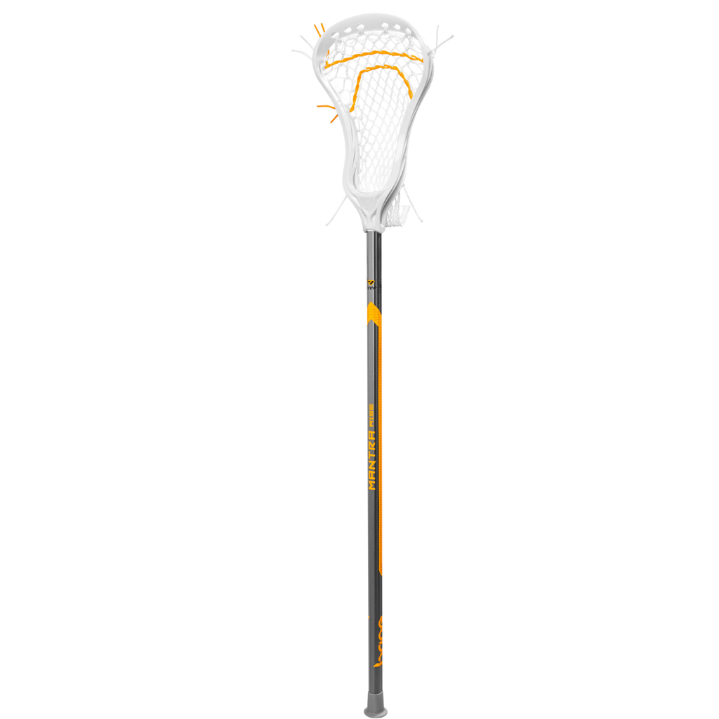 Brine Mantra Rise Lacrosse Stick White/Orange