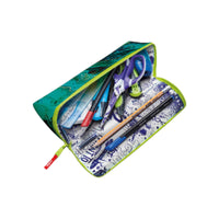 Maped Open XXL Customised Reversible Sides Pencil Case Blue