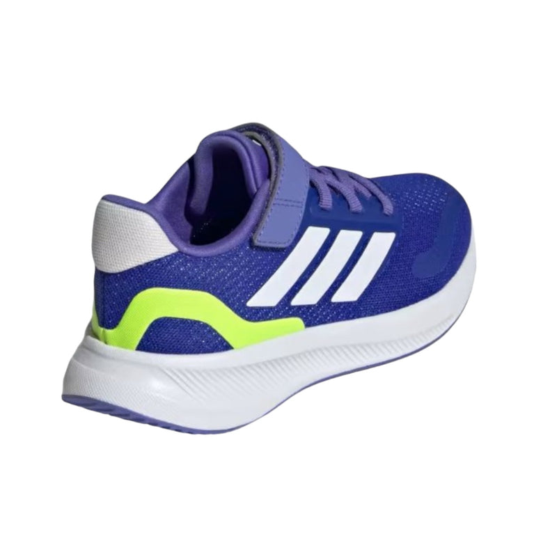 Adidas Run Falcon 5 Top Strap Kids Trainers Blue/White