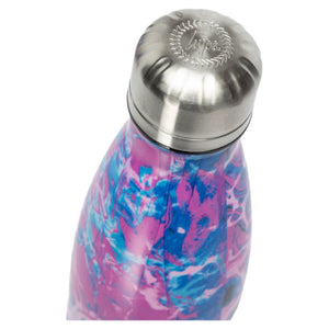 Hype Pink Mermaid Marble Metal Water Bottle - 500ml