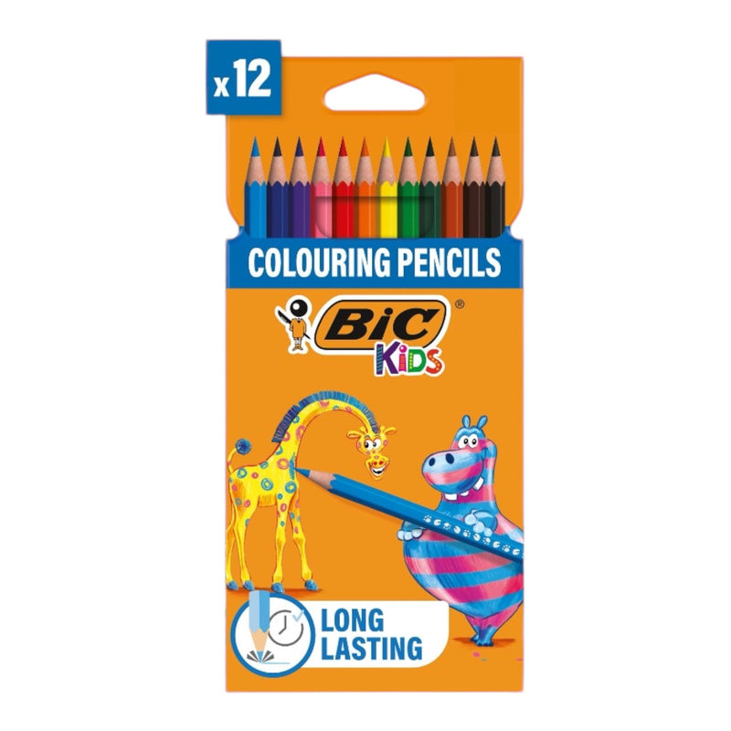 Bic colouring pencils 12 pack 82902912