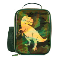 Polar Gear Camouflage Dinosaur Lunch Bag and 600ml Bottle