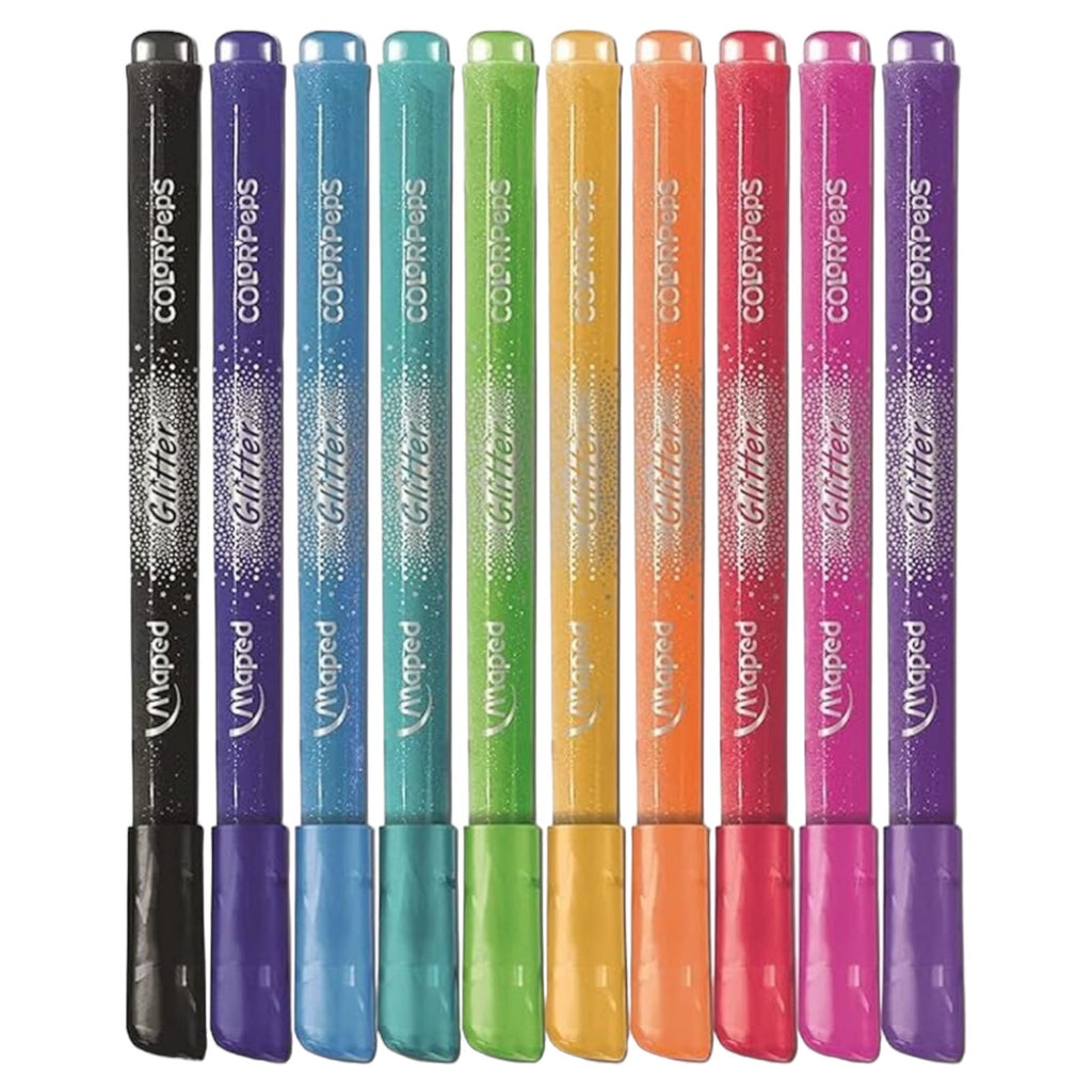 Helix Color Peps Glitter Pens 10 Pack