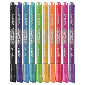 Helix Color Peps Glitter Pens 10 Pack