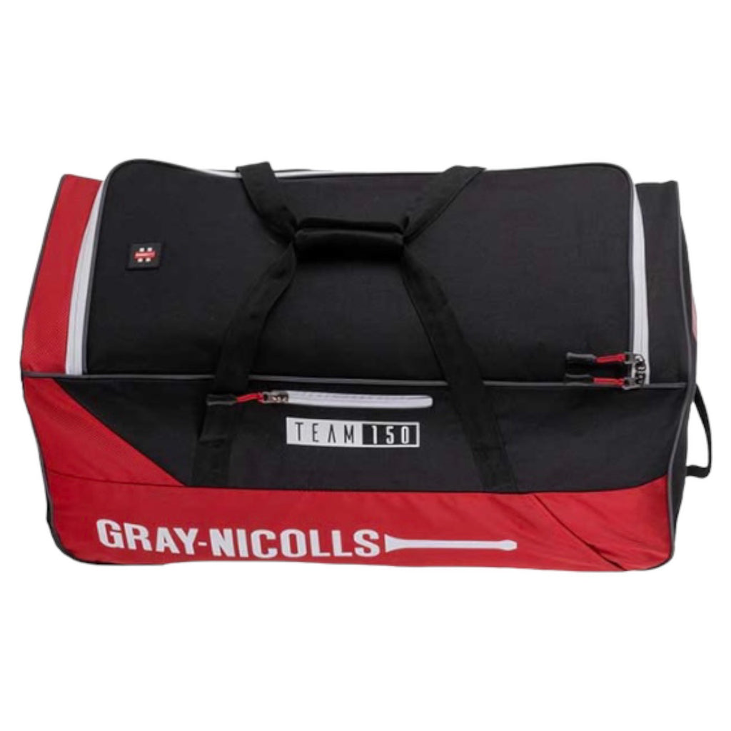Team 150 Cricket Holdall Wheelie Bag - Gray Nicolls - Black/Red