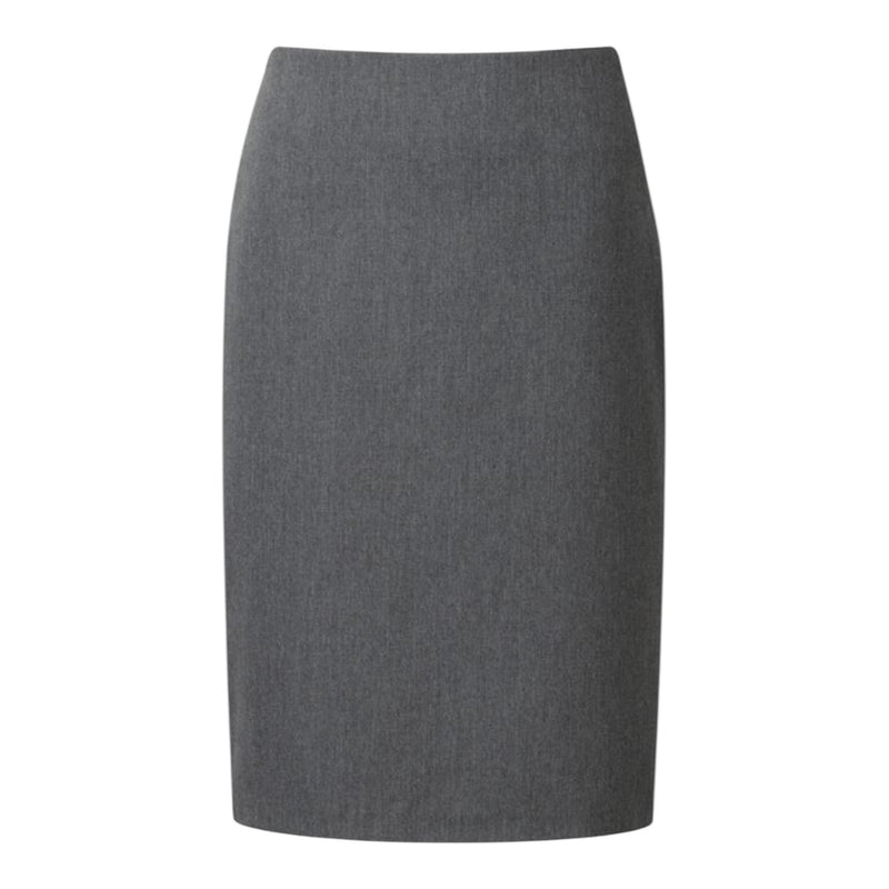 Grey Straight Skirt