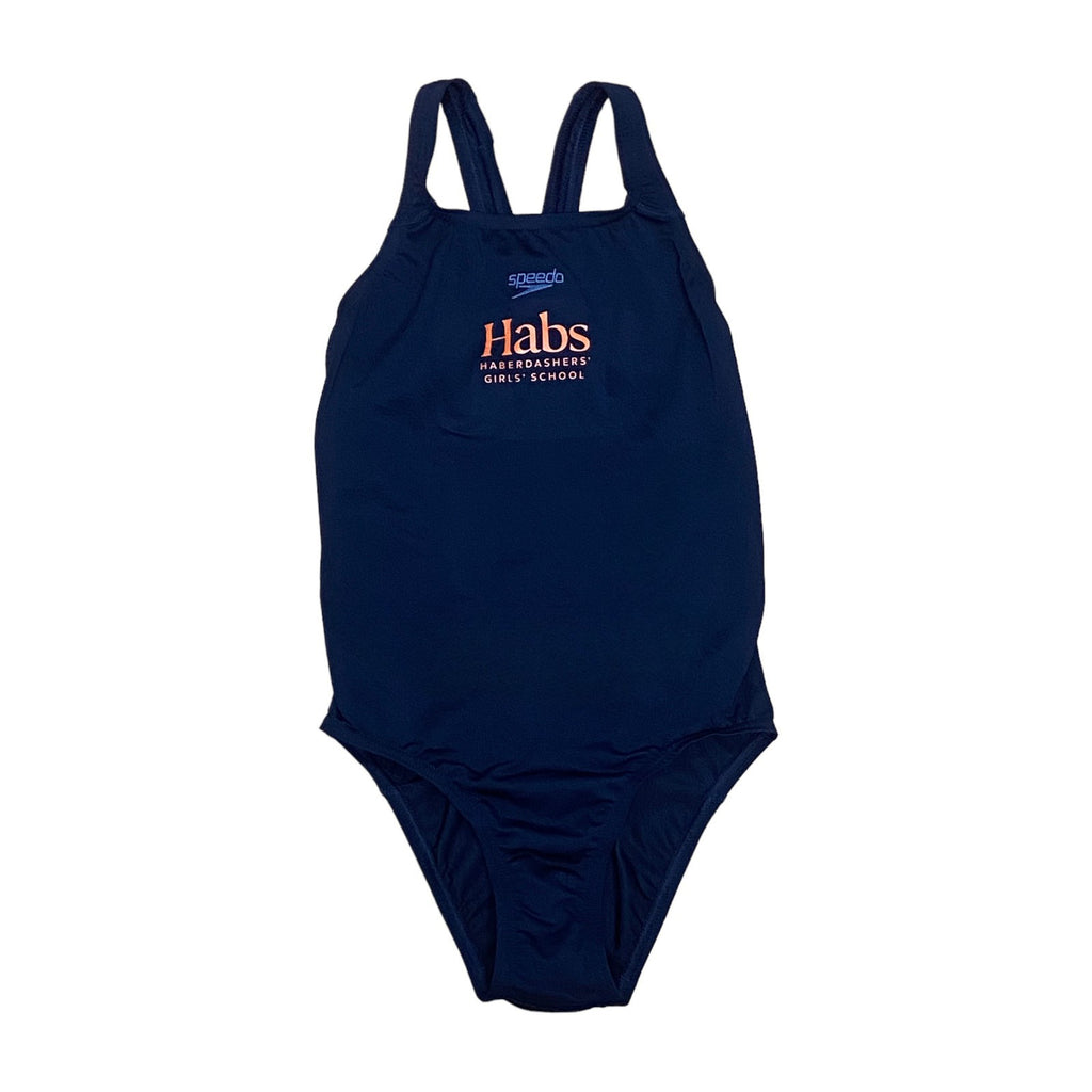 Haberdashers' Girls' School Navy Speedo Swimsuit