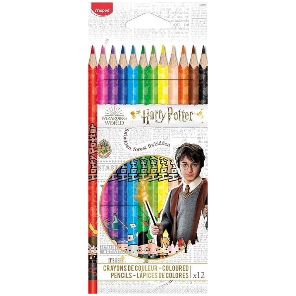 Harry Potter Helix Colouring Pencils 12 Pack