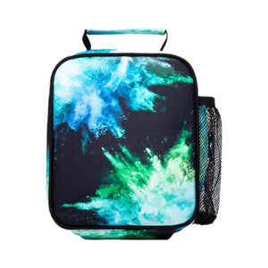 Hype Blue & Green Chalk Dust Lunch Bag