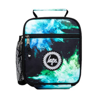 Hype Blue & Green Chalk Dust Lunch Bag