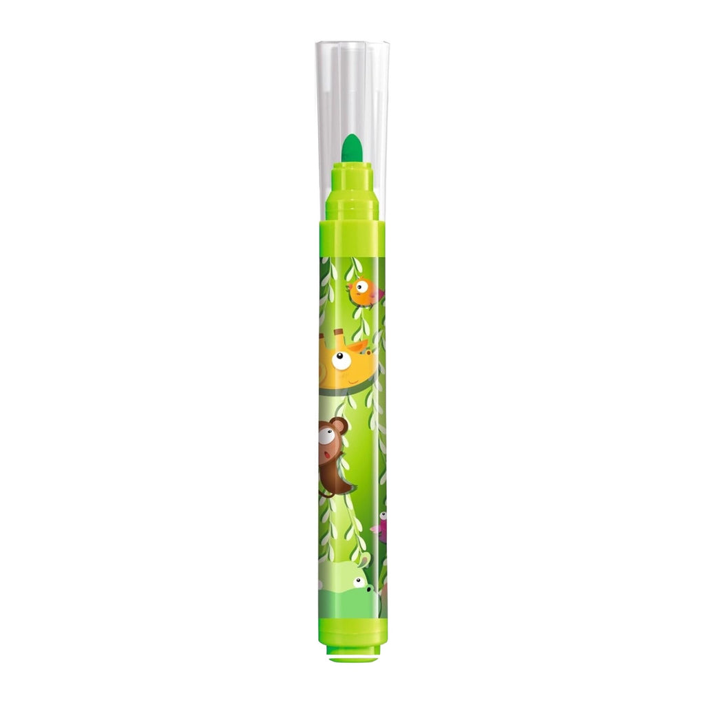 Helix Jungle Fever Maped 12 Jumbo Felt Tip Pens