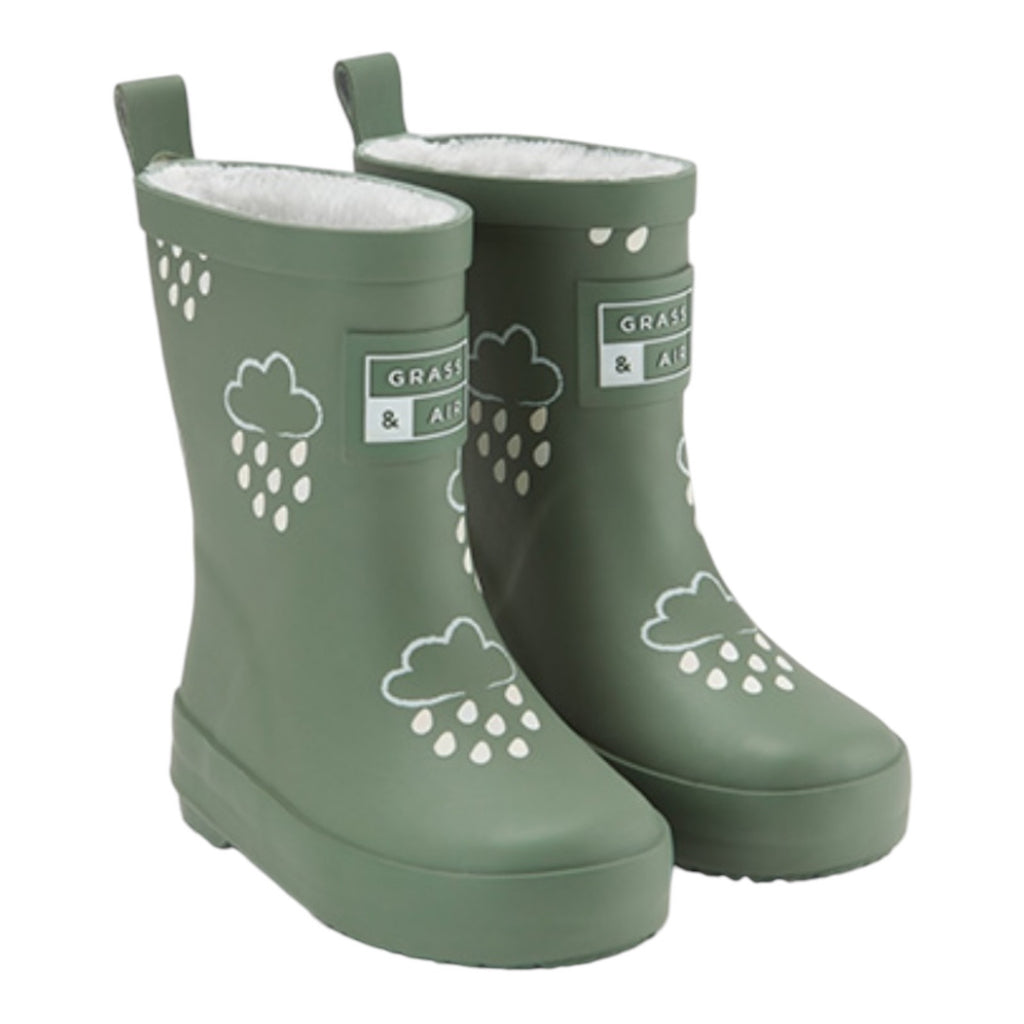 Grass & Air Wellies Khaki