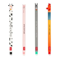 Legami Set of 4 Erasable Gel Pens - Farm Sweet Farm