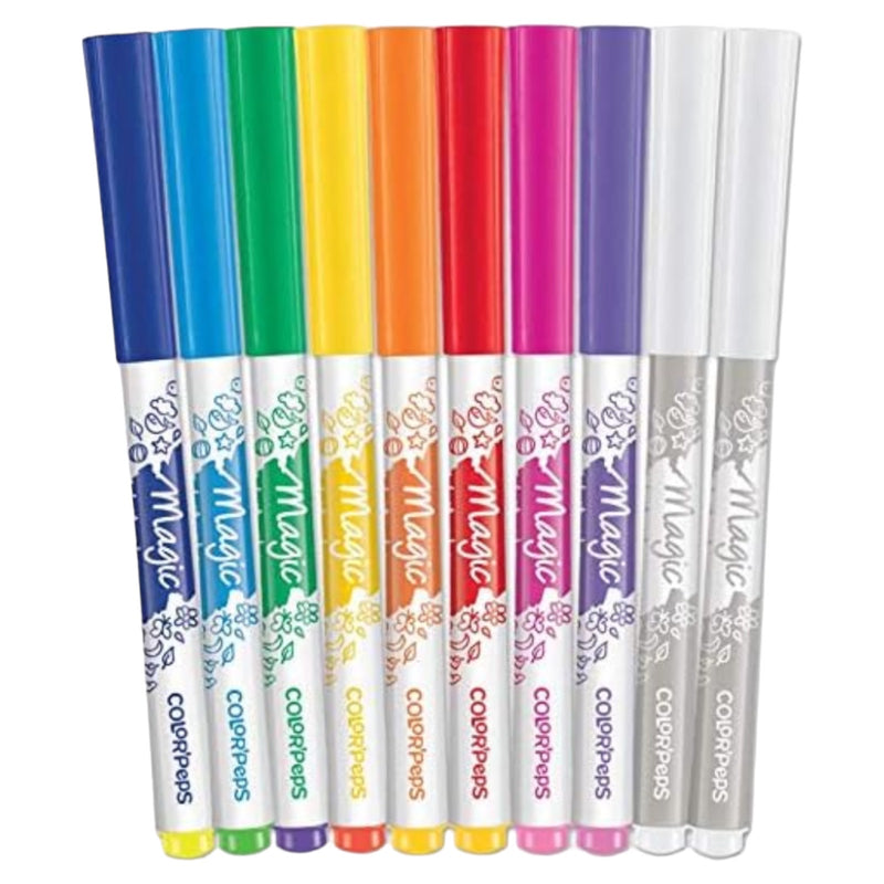 Helx Color Peps Magic Colour Reveal Felt Tip Pens 10 Pack