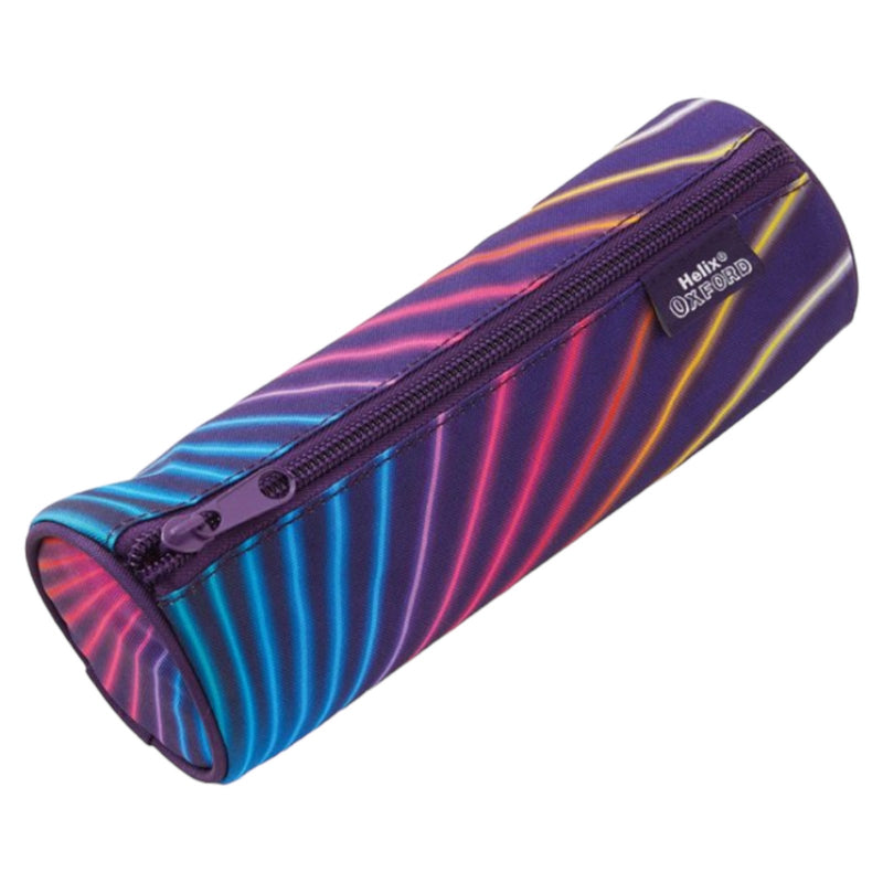 Helix Oxford Cyber Eco Pencil Case Matrix