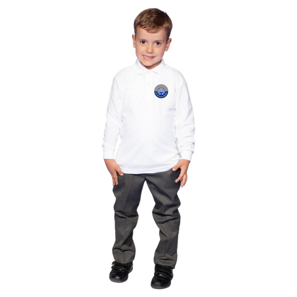Moss Hall Schools Federation Long Sleeve Polo Shirt