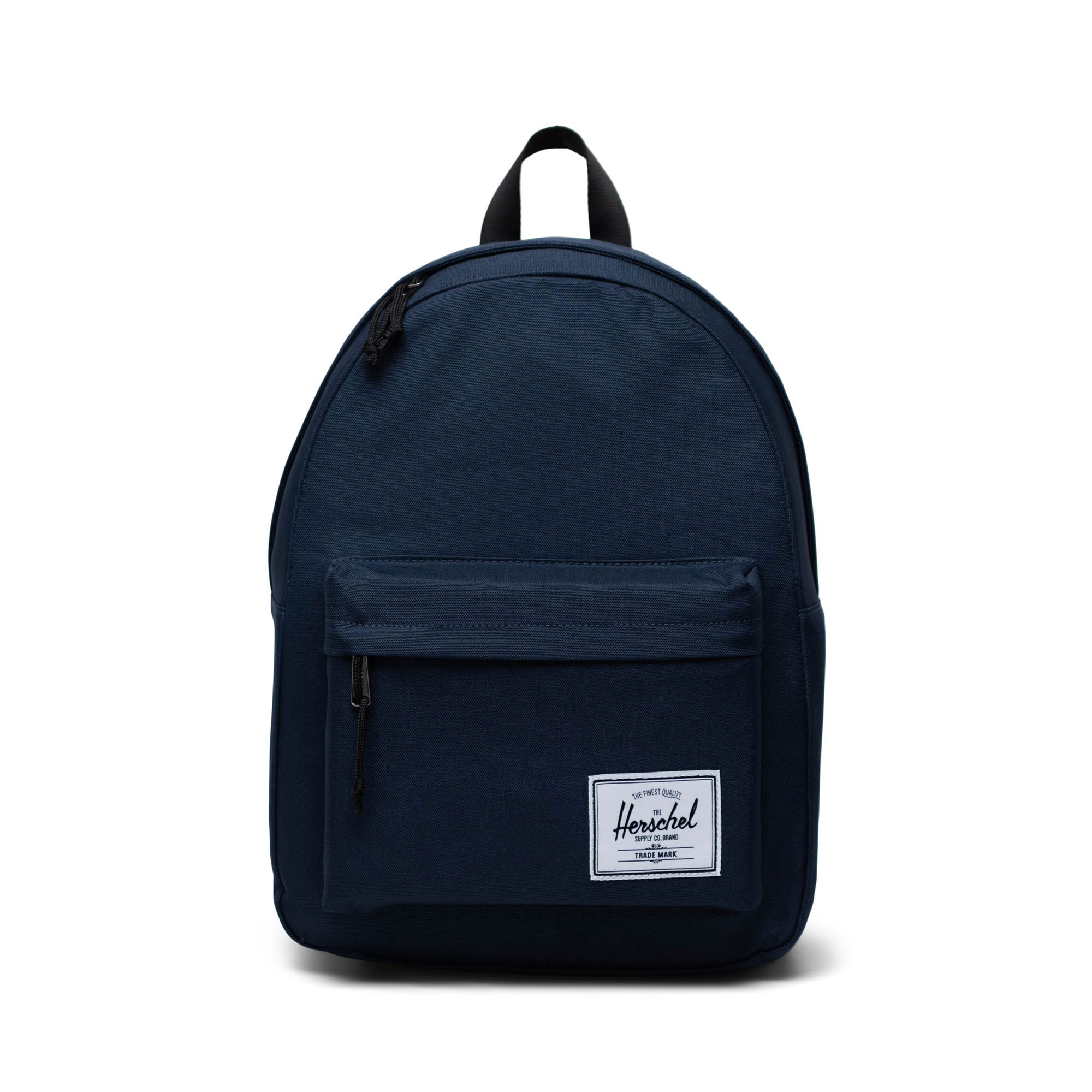 Herschel navy drawstring backpack with brown straps — clean, ready to use Herschel Survey™ Backpack - 20L – Deluxe Luggage main image 2
