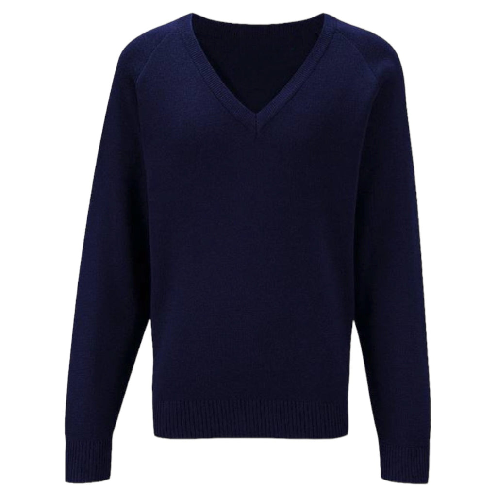 Navy Plain Vneck