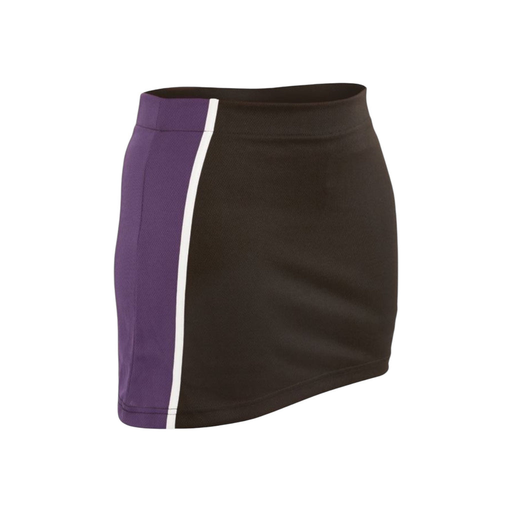 Black/Purple/White Skort