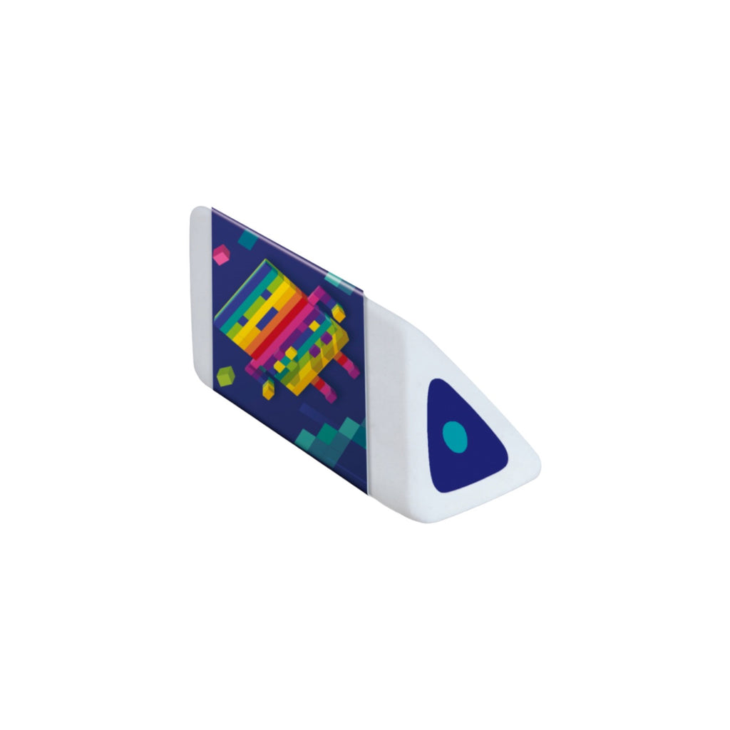 Pixel Party Pyramid Erasers 3 Pack