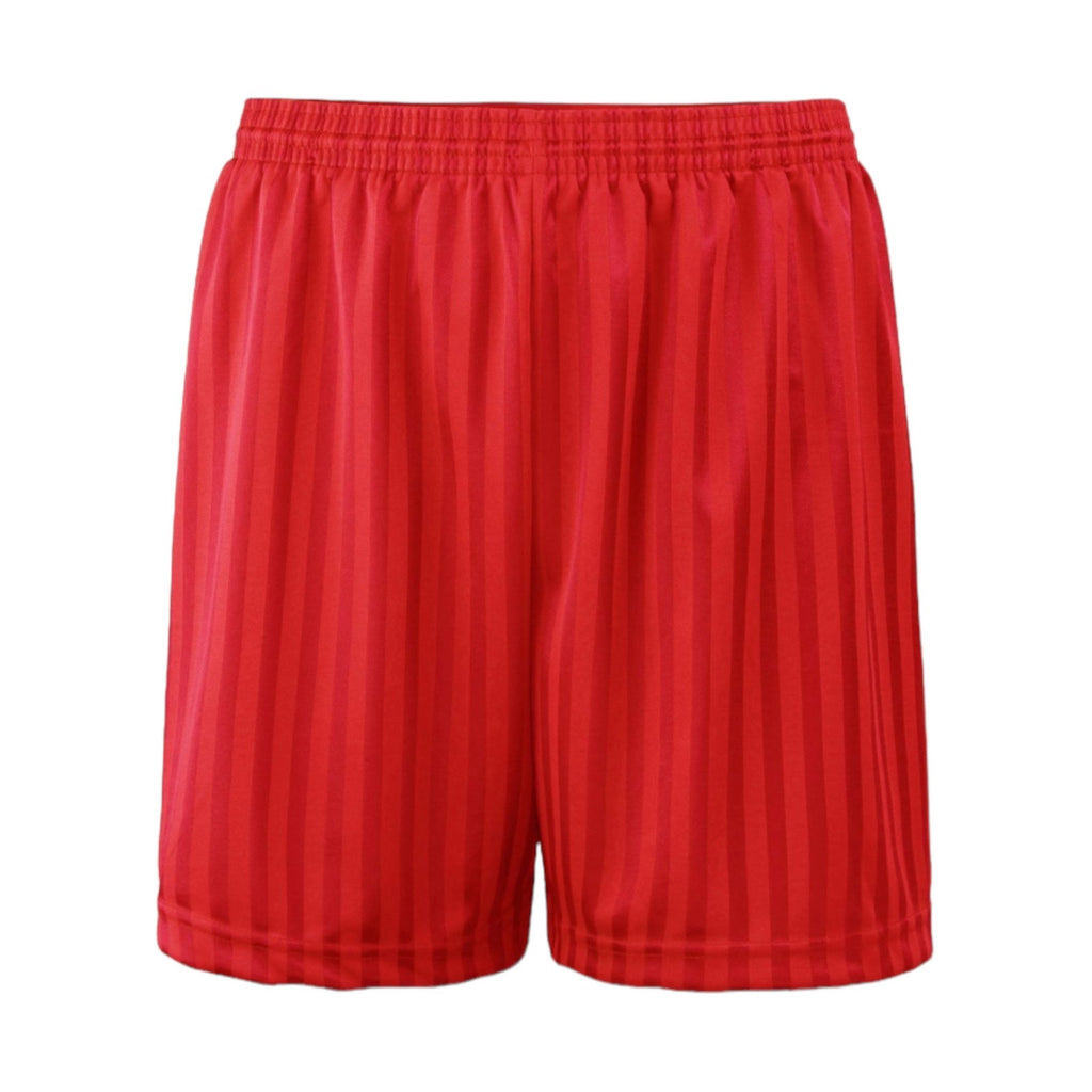 Red Shadow Stripe Shorts
