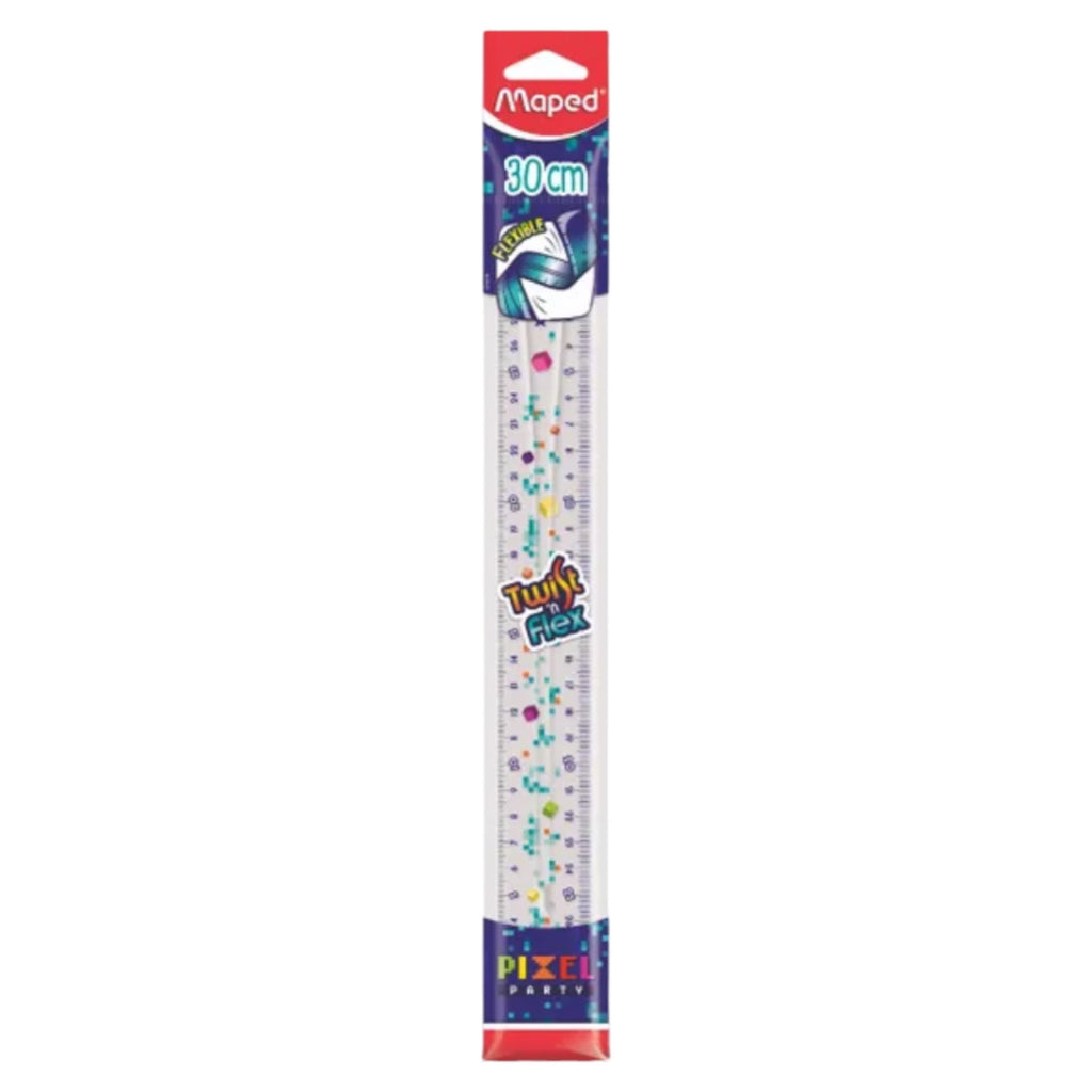 Helix Pixel Party Twist'n Flex Ruler