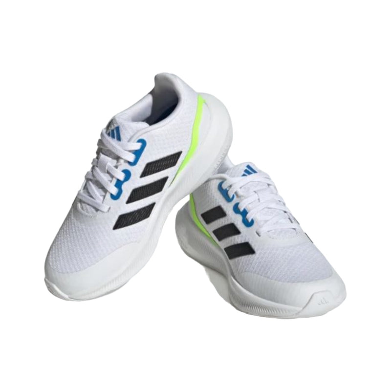 Adidas Run Falcon 3.0 Lace Trainer White Black Royal