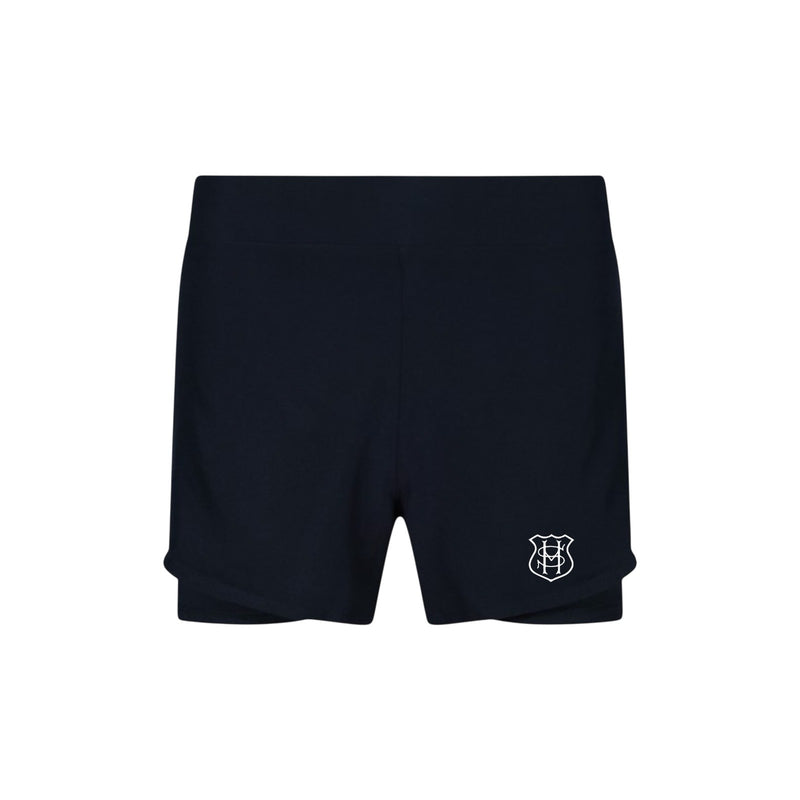 Sarum Hall 2 in 1 Sports Shorts