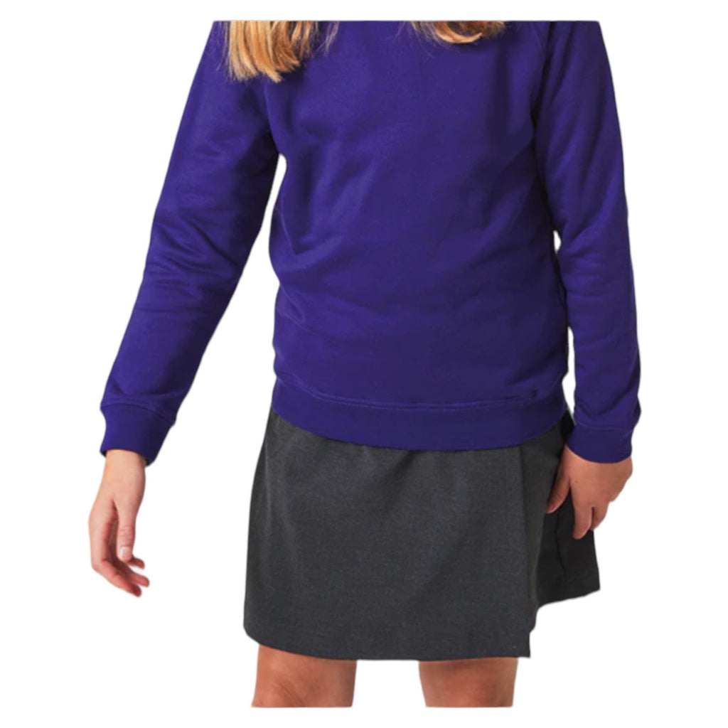Grey School Skort