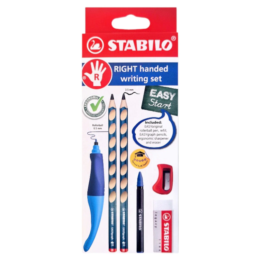 Stabilo Easy Start Right Handed Writing Set